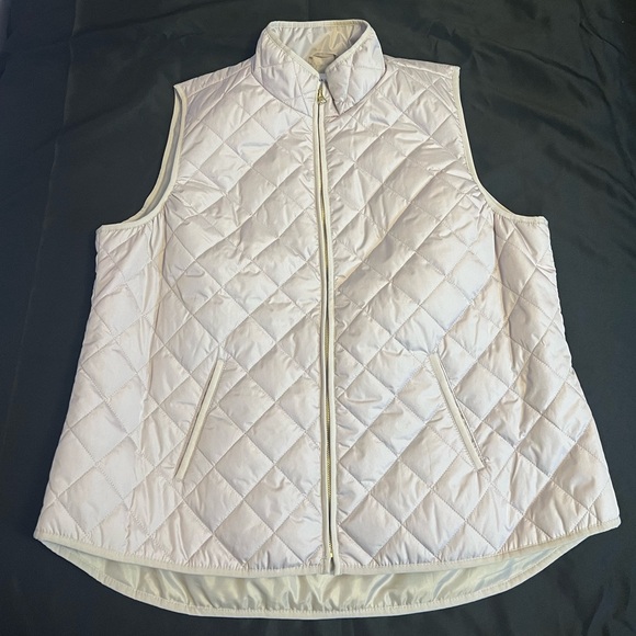 Jackets & Blazers - OLD NAVY Women's Quilted Grayish Lavender Vest